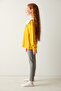 Girl's Big Collar Long Sleeve Pajama Set - 3