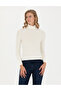 Ecru Extra Slim Fit Turtleneck Sweater 50276230-Vr019 - 3