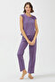 Base Purple Pajama Set