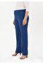 High Waist Pipe Leg Maxi Length Trousers - 4