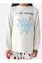 Unisex Kids Hugfriends White Pajama Set - 2