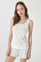 Multicolored Chamolie Scent Ss Athlete Shorts Pajama Set - 2