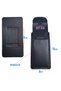 Phone Case Attached To The Belt Vertical Waist Belt Cases With Cover Magnet 16.2 X 8 Cm - 2