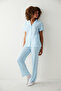 Hooray Striped Shirt Trousers Pajama Set - 2