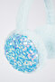 Blue Girl's Sequin Headphones