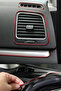 Red Trim Wick - Auto Plug-In 5 Meters Nickel-Plated Ornament - 2