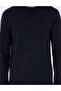 Navy Blue Regular Fit Crew Neck Basic Sweatshirt 50298968-Vr033 - 6