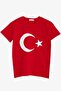 Children's Crescent Star Cotton Half Sleeve T-Shirt - 8