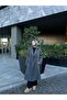 Müq Officiall Massi Oversized Cashmere Lined Coat - Antresit