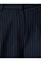 High Waist Fabric Palazzo Pants with Pockets - 6