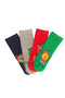 4 Pairs of Patterned Cute Children's Socks - 2