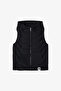 Girl's Puffer Vest - Black