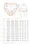 7 Pieces of Yüksel Bel Bato Large Size Cotton Combed Cotton Lycra, Stretchy Panties (Oversized) - 3