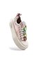 Foershadow High-Top Pink Sneaker Sports Shoes with Emoji and Stone Detail - 2