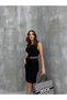 Crochet Design Dress with Waist Detail - 5