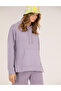 Lilac Comfort Fit Hooded Sweatshirt 50263678-Vr034 - 2