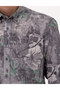 Gray Slim Fit Long Sleeve Shirt 50266599-Vr024 - 7