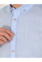 Light Blue Slim Fit Long Sleeve Shirt 50268183-VR003 - 7