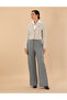 Beige Striped Crop Jacket 50273066-VR011 - 4