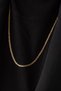 Fine gourmet chain necklace tarnish resistant unisex - 7