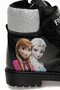 P4Pr Black Girl's Worker Boots - 7