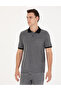 Black Regular Fit Polo Neck T-Shirt 50273568 -Vr046