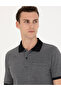 Black Regular Fit Polo Neck T-Shirt 50273568 -Vr046 - 2