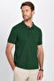 Men's Slim Fit Slim Fit Cotton Soft Textured Cool Holding Fabric Plain Pique Khaki Polo Collar T-Shirt