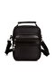 Men's Black Large Size Hand and Shoulder Bag, Crossbody Bag Daily Use Black - 3