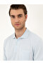 Light Blue Regular Fit Buttoned Polo Collar T-Shirt 50288681-Vr095 - 2