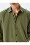 Long Sleeve Cotton Basic Shirt - 5