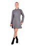 Smoked Half Throat Short Knit Dress 24151 - 7