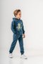 Dinosaur Make Some Noise Printed Leg Print Detailed Hooded Boy's Bottom Top Tracksuit Set - 3