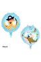 Pirate Shark Balloon Set Pirate Shark Theme Birthday Foil Balloon Set - 6