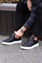Men's Black Color White Sole Casual Sneaker Shoes - 5