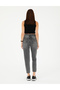 Anthracite Mom High Waist Fit Jean Trousers 50284091-Vr006 - 4
