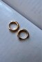 9mm Extra Mini Square Jewelled Earrings - 2