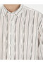 Black Linen Blend Slim Fit Long Sleeve Shirt 50283508-Vr046 - 7