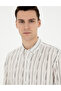 Black Linen Blend Slim Fit Long Sleeve Shirt 50283508-Vr046 - 2