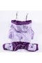 Lilac-purple Bicolor Dog Jumpsuit Raincoat Dog Raincoat Dog Apparel Dog Suit - 4