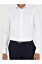 White Slim Fit Dobby Long Sleeve Shirt 50277398-Vr013 - 6