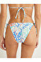 X Şahika Ercümen - Coral Printed String Bikini Bottom - 4