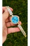 Ottoman Series - Women's Tulip Stone Pattern Wrist Watch
