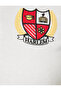 Polo Collar T-Shirt Crop Buttoned Short Sleeve College Embroidered Slim Fit - 6