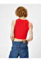 Basic Crop Athlete Printed Crew Neck Cotton - 4