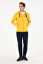 Men's Yellow Knitted Cardigan 50289028-Vr094 - 4