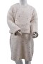 Knitwear with Pearls Skirt Suit Ekru - 4