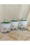 Blossoms 3-Piece Porcelain Spice Set - Jar - 3