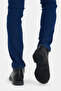 Genuine Leather Black Zippered Comfortable Fit Winter Boots 36-47 - 7