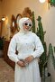 Women's Baby Collar Teseture Skirt Suit - 5